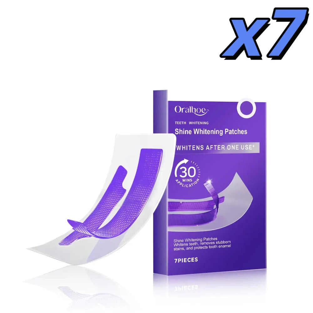 Purple Teeth Whitening Strips